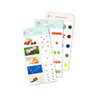 Комплект карточек (10) "Обучающий калейдоскоп для ДО. Познание. Цифры и числа" - «globural.ru» - Тихорецк