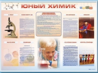 Стенд-уголок "Юный химик" - «globural.ru» - Тихорецк