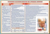 Стенд-уголок "Техника безопасности на уроках химии" - «globural.ru» - Тихорецк