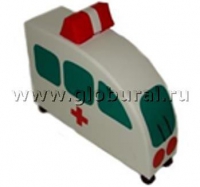 Напольная мягкая игрушка «Скорая помощь» каталка - «globural.ru» - Тихорецк