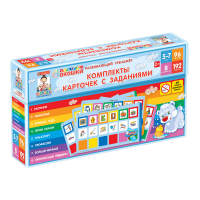 Развивающий тренажёр "Разноцветные окошки" 5-7 лет. Дополнительный набор карточек к базовому комплекту - «globural.ru» - Тихорецк