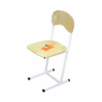 Стул детский нерегулируемый "Дошколенок" с рисунком  гр. 1 - «globural.ru» - Тихорецк