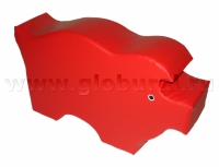 Напольная игрушка "Свинья" с аппликацией (ВИК) - «globural.ru» - Тихорецк