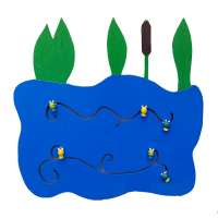 Декоративно-развивающая панель «Пруд» (вариант 1) - «globural.ru» - Тихорецк