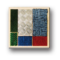 Тактильно-развивающая панель “Текстуры” (вариант 1) - «globural.ru» - Тихорецк