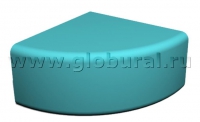 Угловой пуфик 60*60*32см (ВИК) - «globural.ru» - Тихорецк