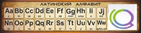 Стенд "Латинский алфавит" (вариант 1) - «globural.ru» - Тихорецк