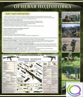 Стенд "Огневая подготовка" (вариант 3) - «globural.ru» - Тихорецк