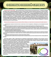 Стенд "Основы военной службы" - «globural.ru» - Тихорецк
