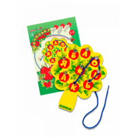 Игровое пособие Шнур-грамотей "Яблонька" - «globural.ru» - Тихорецк