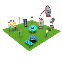 Космическая площадка (комплект Мини)   - «globural.ru» - Тихорецк