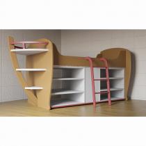 Детская кровать-чердак «Корабль» - «globural.ru» - Тихорецк