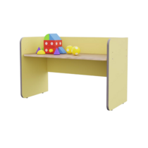 Стол для речевых игр из коллекции «НЕГА» (цвет желтый) - «globural.ru» - Тихорецк