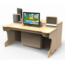 Профессиональный мультимедийный интерактивный развивающий логопедический стол Logo - «globural.ru» - Тихорецк