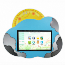 Профессиональный сенсорный настенный игровой комплекс "Говорящее облачко" - «globural.ru» - Тихорецк