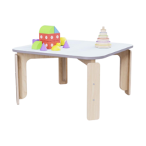 Квадратный растущий стол из коллекции «НЕГА» р.гр. 0-1 (цвет голубой) - «globural.ru» - Тихорецк