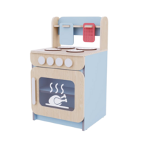 Плита с духовым шкафом из коллекции «НЕГА» (голубой) - «globural.ru» - Тихорецк