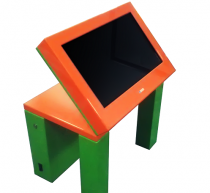 Интерактивный стол с поднимающимся монитором 24" на Android - «globural.ru» - Тихорецк