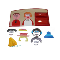 Дидактическое панно "Смешные человечки" - «globural.ru» - Тихорецк