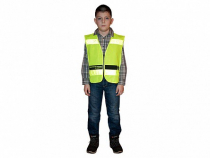 Световозвращающий жилет на молнии для пешеходов - «globural.ru» - Тихорецк