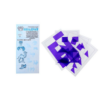 Прозрачный квадрат (синий) - «globural.ru» - Тихорецк