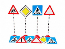 Комплект стоек "Дорожные знаки №2" - «globural.ru» - Тихорецк