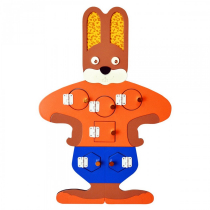 Бизиборд «Зайчик- Побегайчик» - «globural.ru» - Тихорецк