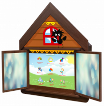 Логопедический комплекс "Домик Антошки" (навесной) - «globural.ru» - Тихорецк