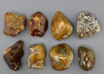 Сердолик, полированная галька 4,5-6,5 см - «globural.ru» - Тихорецк