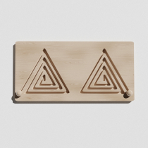 Такт-панель "Треугольный лабиринт №14" - «globural.ru» - Тихорецк