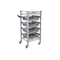 Тележка 1-секционная для учебных наборов и цифровых лабораторных комплексов SenseDisc - «globural.ru» - Тихорецк