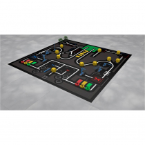 Соревновательное поле с элементами MakeX Stater Arenas Kit - «globural.ru» - Тихорецк