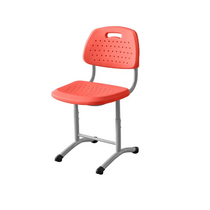 Стул ученический регулируемый по высоте из дутого пластика - «globural.ru» - Тихорецк