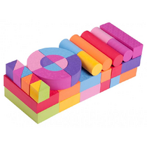 Конструктор мягкий 50 блоков (вариант 1) - «globural.ru» - Тихорецк