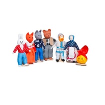 Набор шагающих кукол к сказке "Колобок" - «globural.ru» - Тихорецк