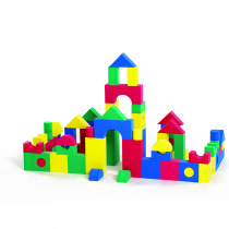 Блоки геометрические мягкие. Набор для класса. - «globural.ru» - Тихорецк