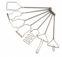 Комплект "Постановочные зонды с витыми ручками с колпачками по Волковой Л.С." (7 штук) - «globural.ru» - Тихорецк