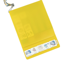 Коммуникативная книга с карточками PECS/ПЭКС (Большая, цвет желтый) - «globural.ru» - Тихорецк