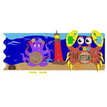 Набор-мини 2 «Морские обитатели» - «globural.ru» - Тихорецк