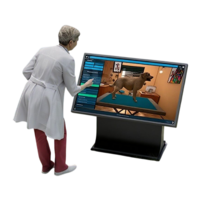 Виртуальный учебный комплекс «Процедурный тренажер ветеринарного врача». Комплектация интерактивный стол - «globural.ru» - Тихорецк