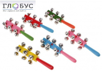 Набор "Погремушка с колокольчиками и ручкой" - «globural.ru» - Тихорецк