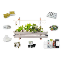 Комплект конструктор "Гидропонная установка 5 способов выращивания" 1250•260•720мм - «globural.ru» - Тихорецк