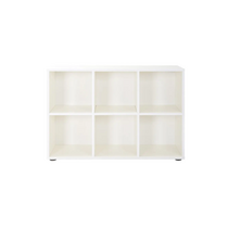 Стеллаж открытый 6 секций белый - «globural.ru» - Тихорецк