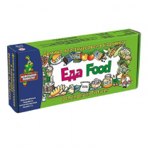 Домино пластмассовое на английском языке «Еда» - «globural.ru» - Тихорецк