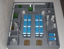 Макет "Убежище в разрезе" (встроенное убежище) - «globural.ru» - Тихорецк