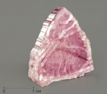 Турмалин (рубеллит), полированный срез - «globural.ru» - Тихорецк