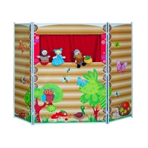 Учебный комплект "Домашний театр" с тематическими фигурками для представлений - «globural.ru» - Тихорецк