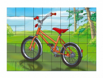 Магниты-пазлы "Велосипед" - «globural.ru» - Тихорецк