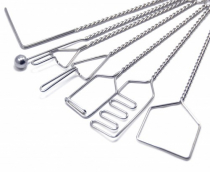 Комплект "Постановочные зонды на витых ручках с колечком и металлическим шариком" (7 штук) - «globural.ru» - Тихорецк