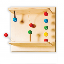 Тактильно-развивающая панель «Магнитные шарики» (вариант 2) - «globural.ru» - Тихорецк